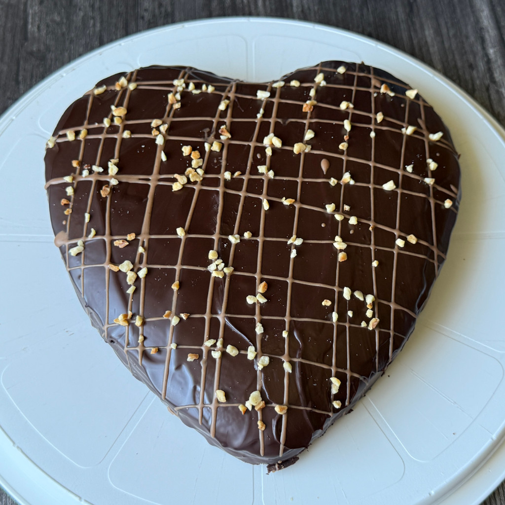 Kirsch-Marmor-Herz zum Valentinstag