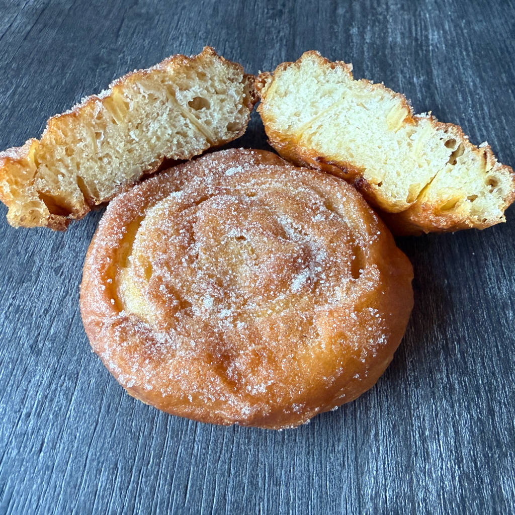 Schwäbische Spezialität: Frittierte Apfelküchle