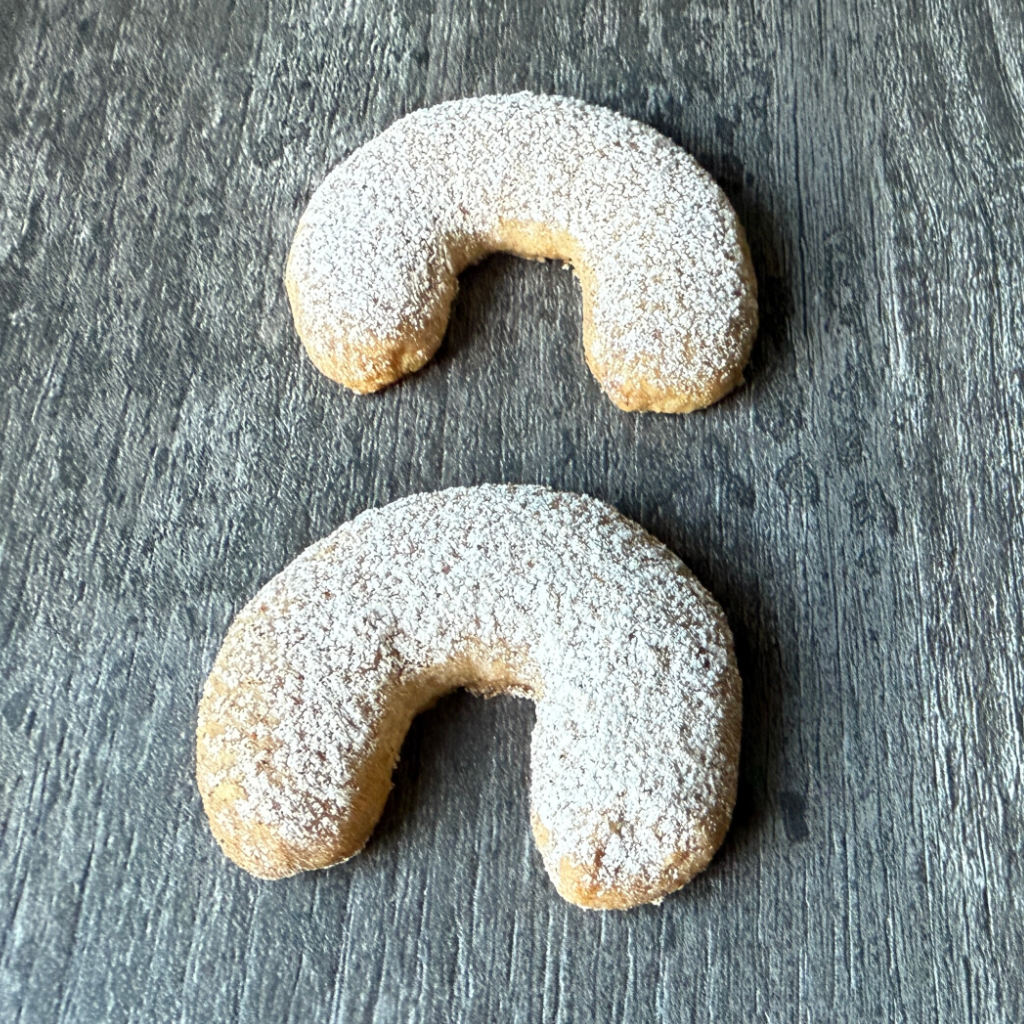 Feine Lebkuchenkipferl